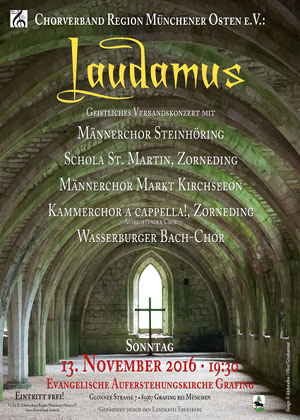 Einladung Laudamus, Geistliches Verbandskonzert